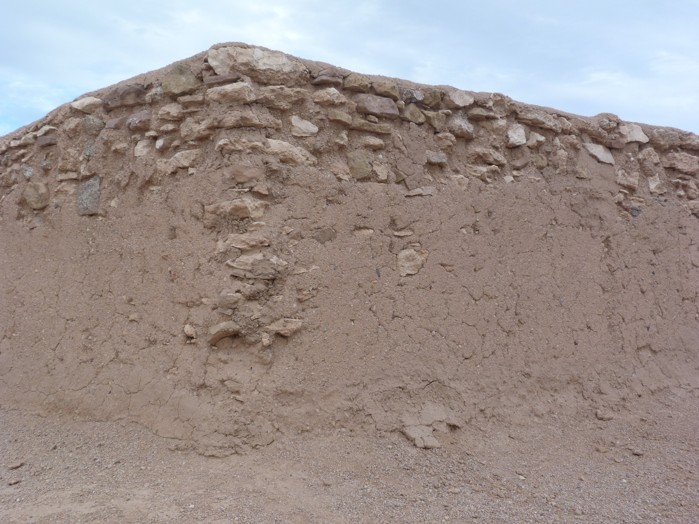 corner of Pueblo Grande mound